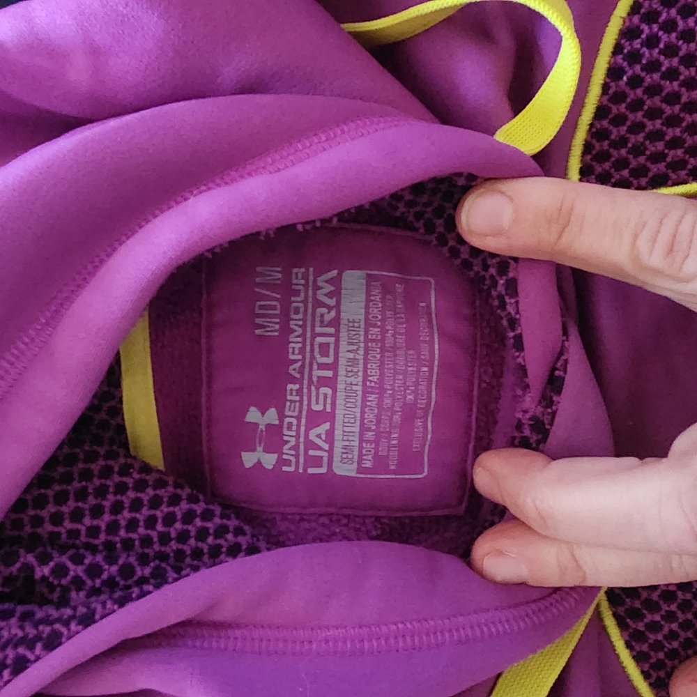 Under Armour Purple Hoodie